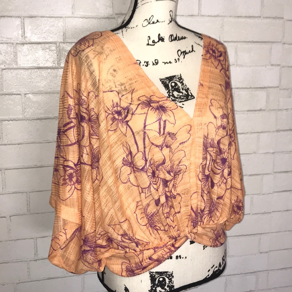 Free People One Dance floral blouse - Picture 3 of 8